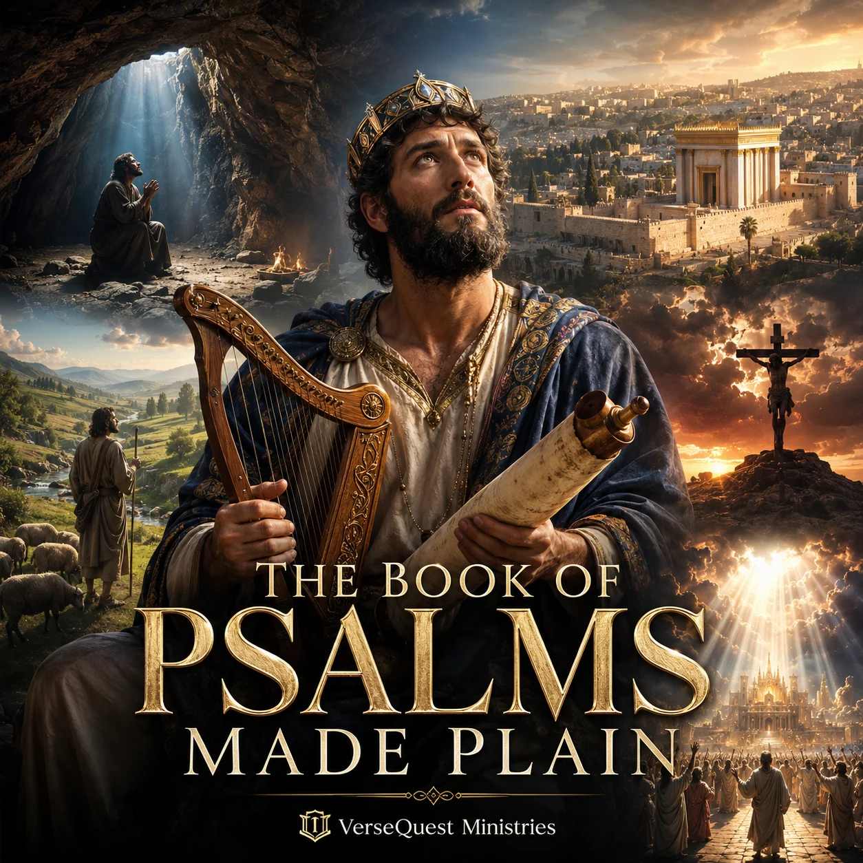 The Book of Psalms Made Plain – 383-Page KJV Psalm Study