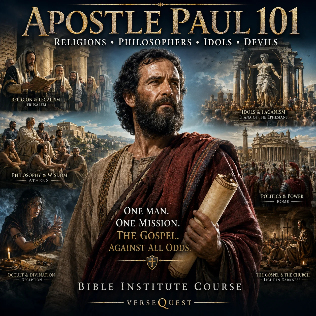 Apostle Paul 101 Religions Philosophers Idols Devils – 568-Page PDF Bible Study Book