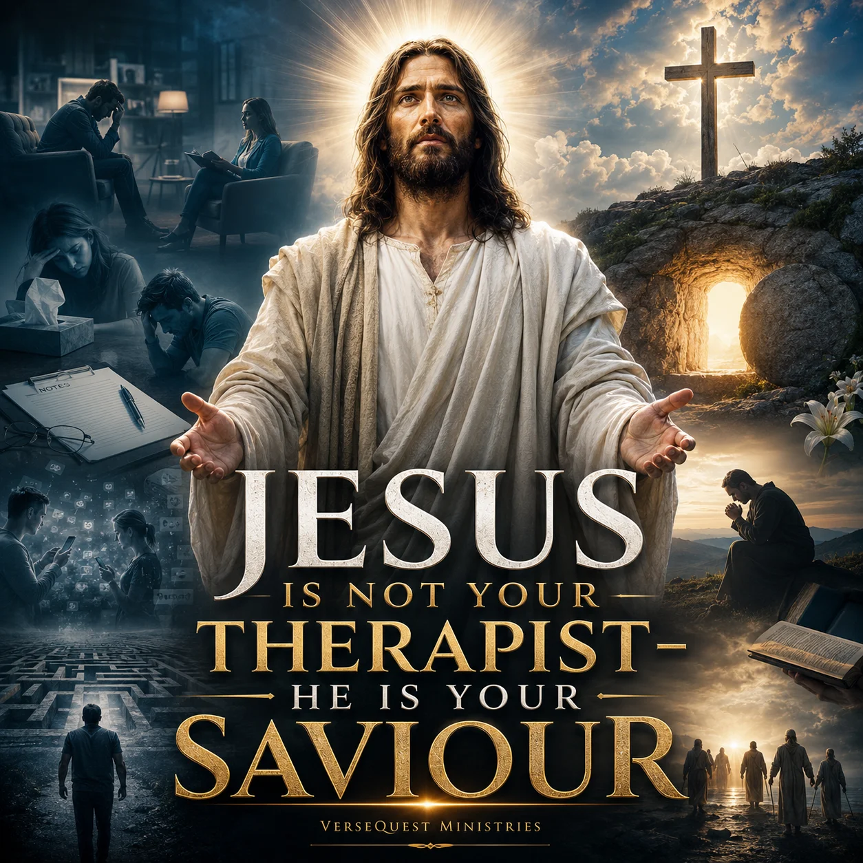 Jesus Is Not Your Therapist—He Is Your Saviour