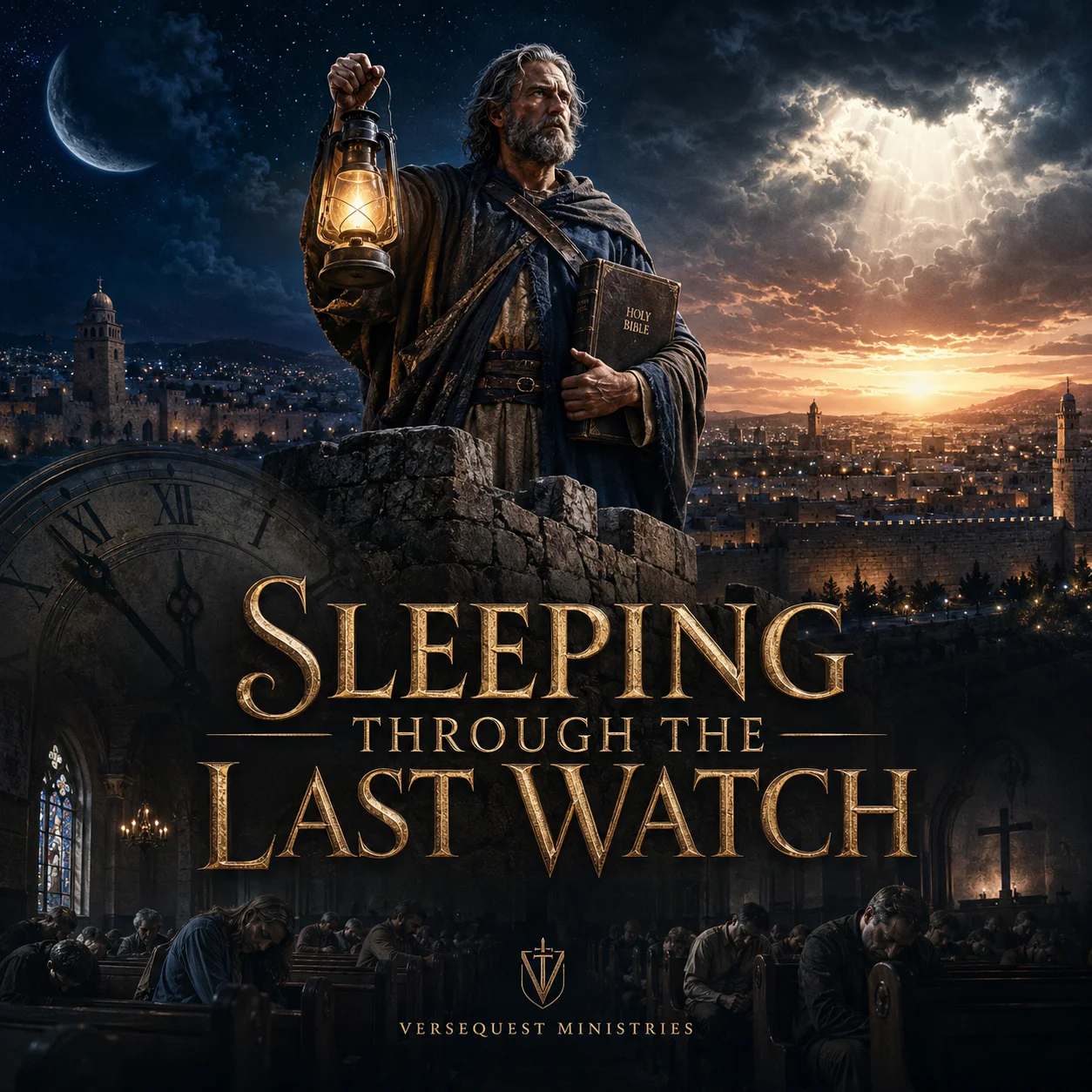 Sleeping Through the Last Watch – 681-Page KJV Bible Study Series (PDF eBook)