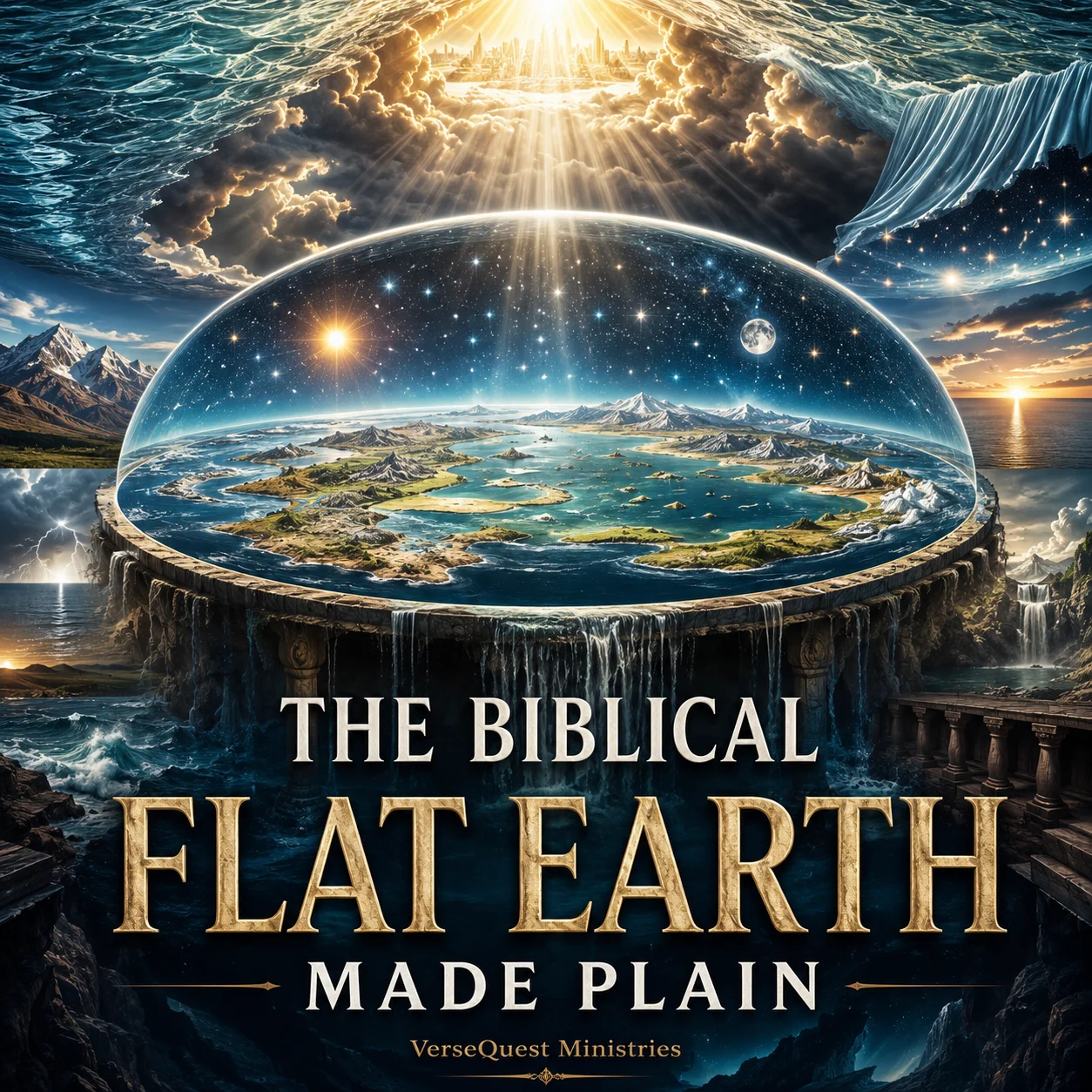 The Biblical Flat Earth Made Plain — 50-Study KJV Bible Book PDF | 385 Pages