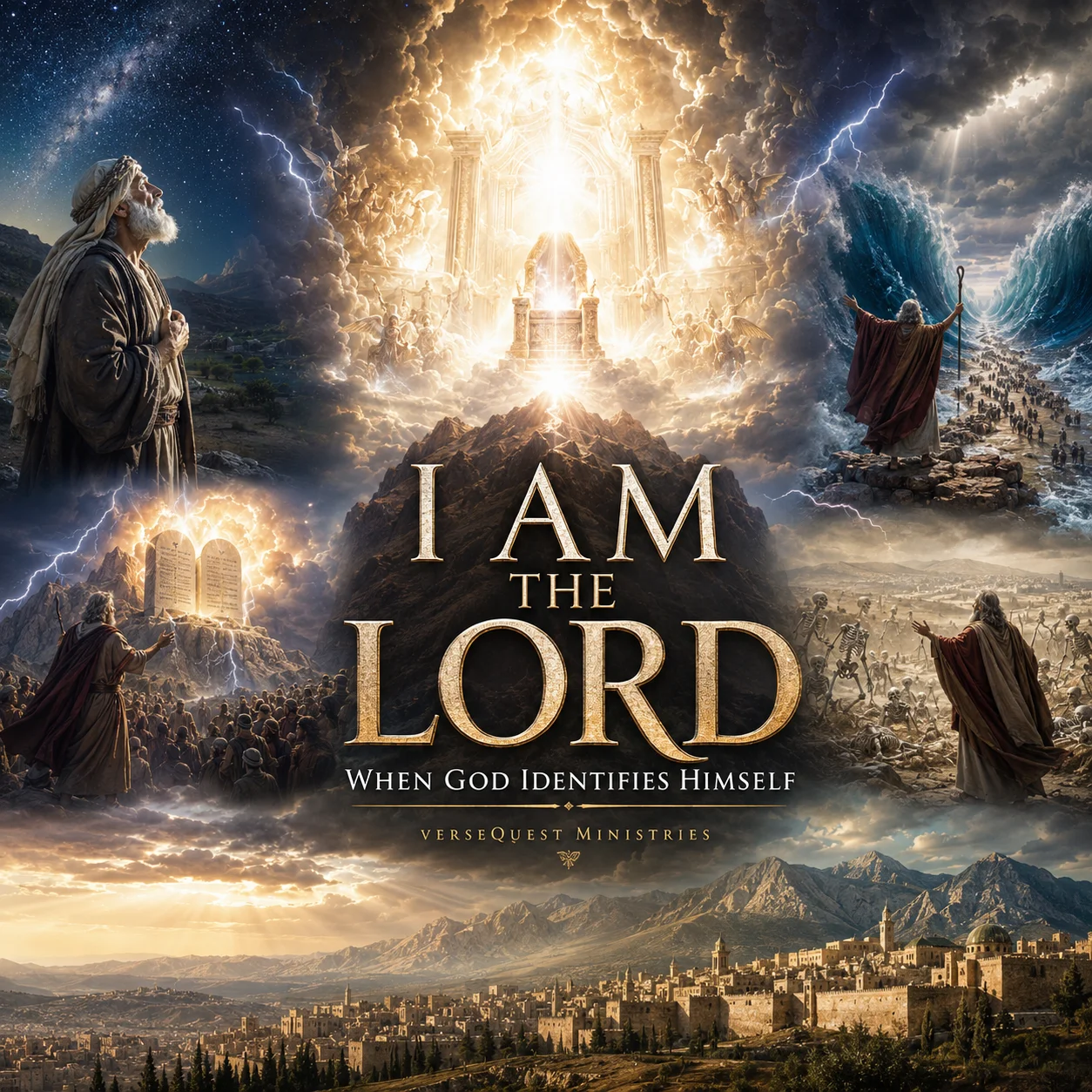 I Am the LORD — When God Identifies Himself: 60-Essay KJV Bible Study PDF
