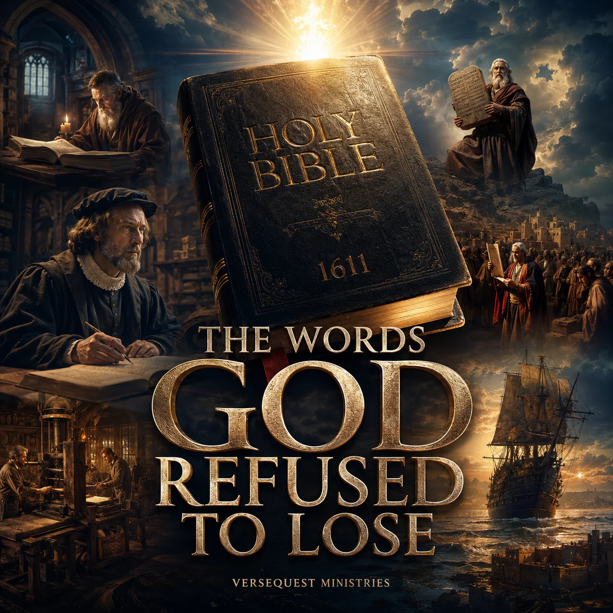 The Words God Refused to Lose — A 40-Part KJV Study of Bible Preservation and Final Authority