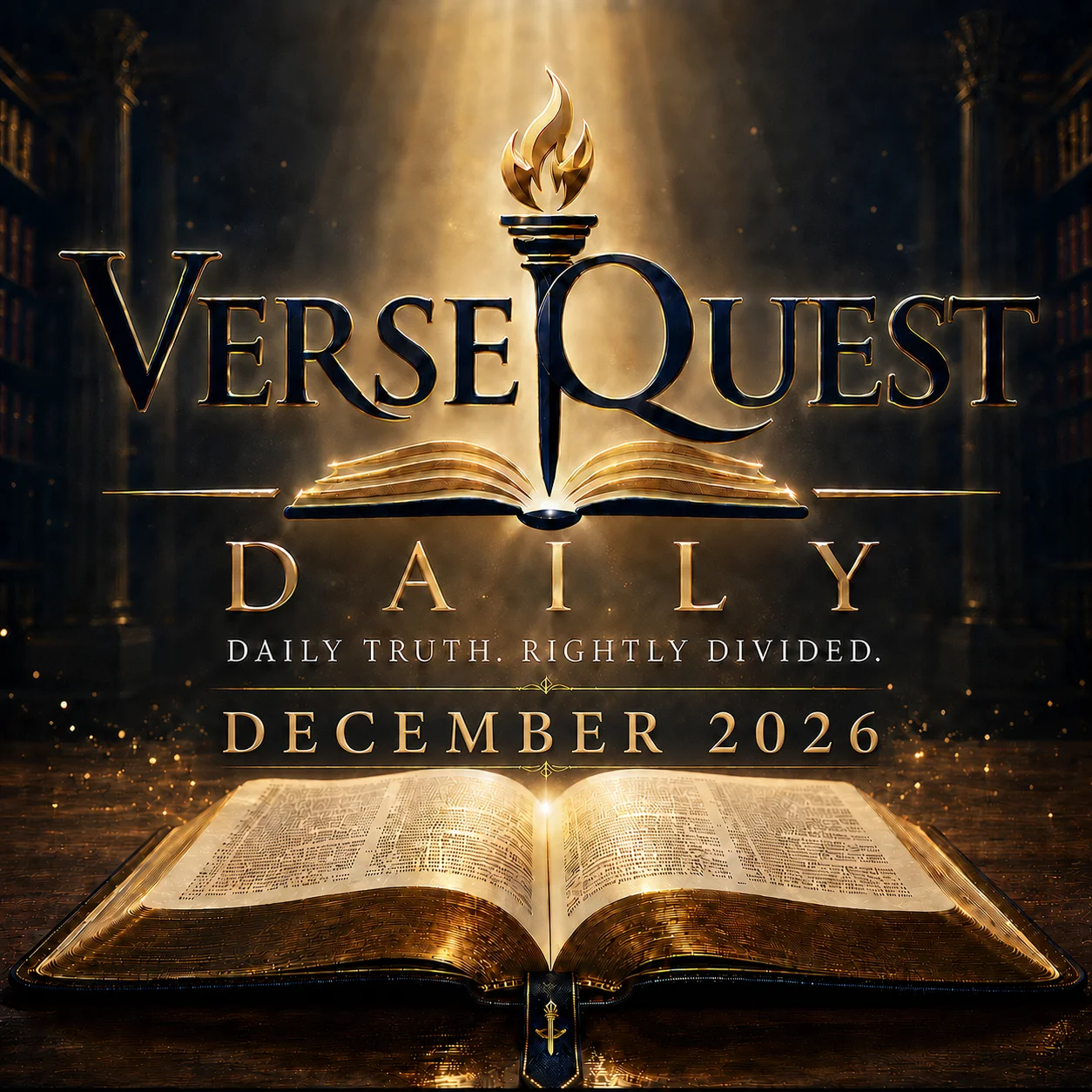 VerseQuest Daily — December 2026: The Person and Work of Jesus Christ