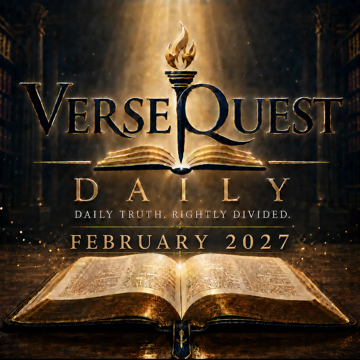 VerseQuest Daily — February 2027: Love, Family, Fellowship, and the Local Church