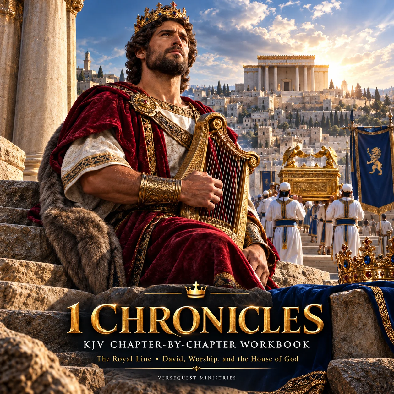 1 Chronicles KJV Chapter-by-Chapter Workbook