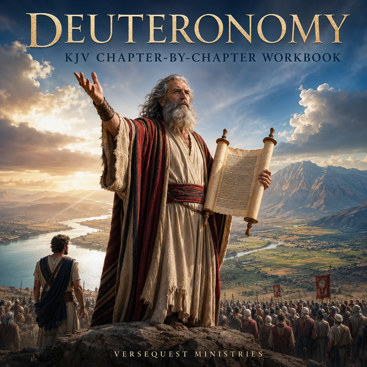 Deuteronomy KJV Chapter-by-Chapter Workbook