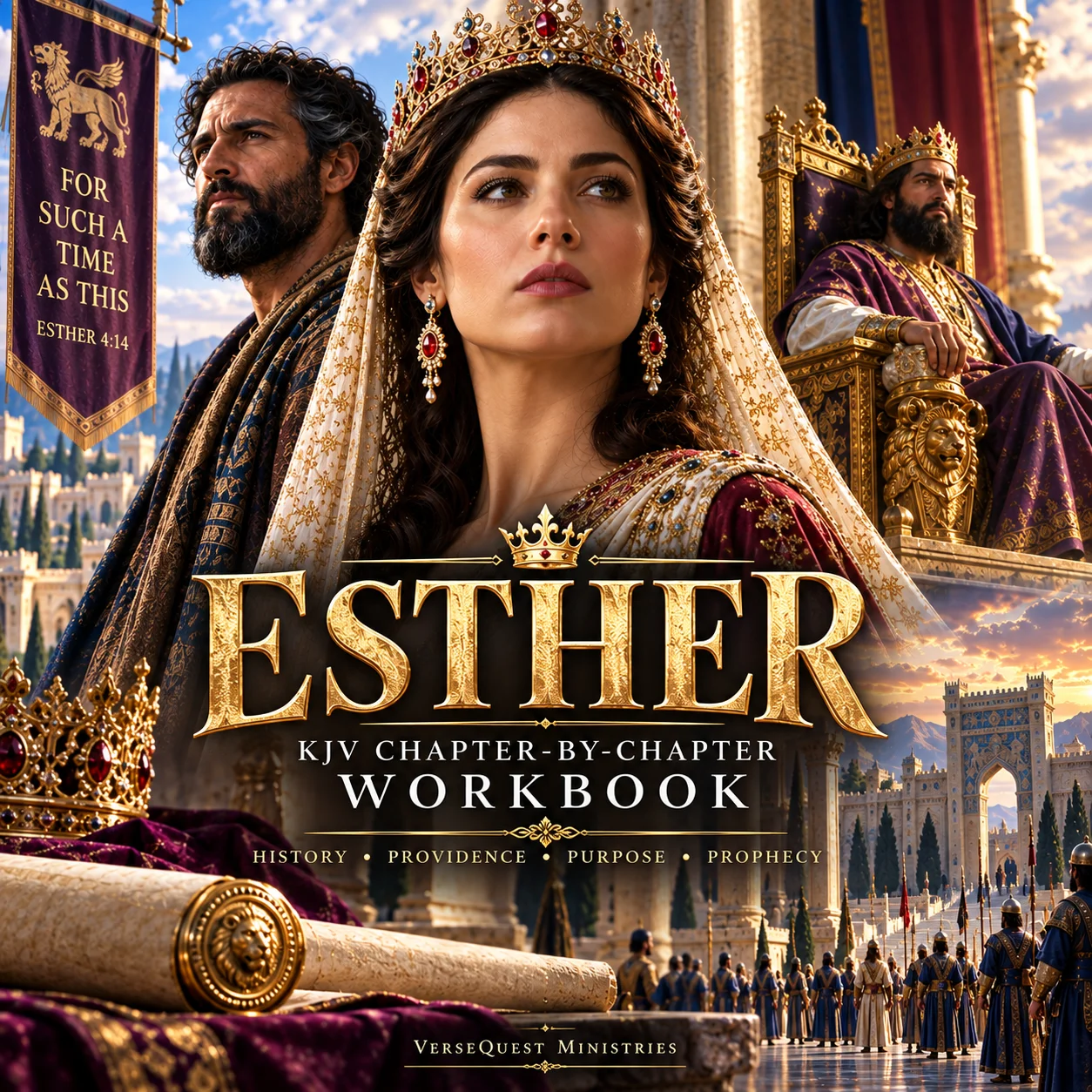 Esther KJV Chapter-by-Chapter Workbook
