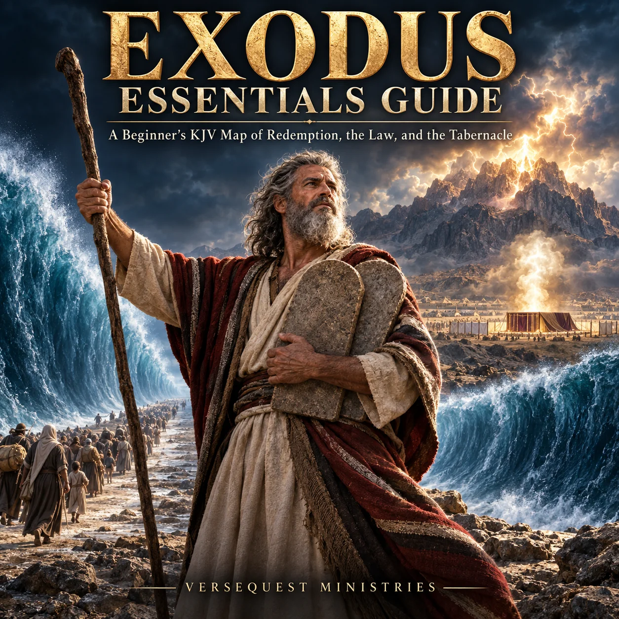 Exodus Essentials Guide: A Beginner’s KJV Map of Redemption, the Law, and the Tabernacle