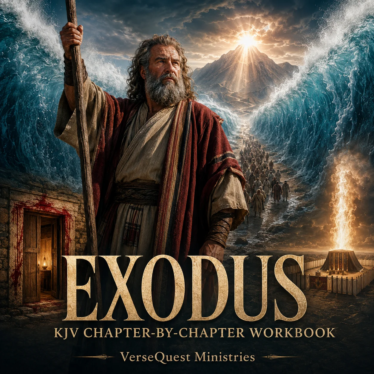 Exodus KJV Chapter-by-Chapter Workbook