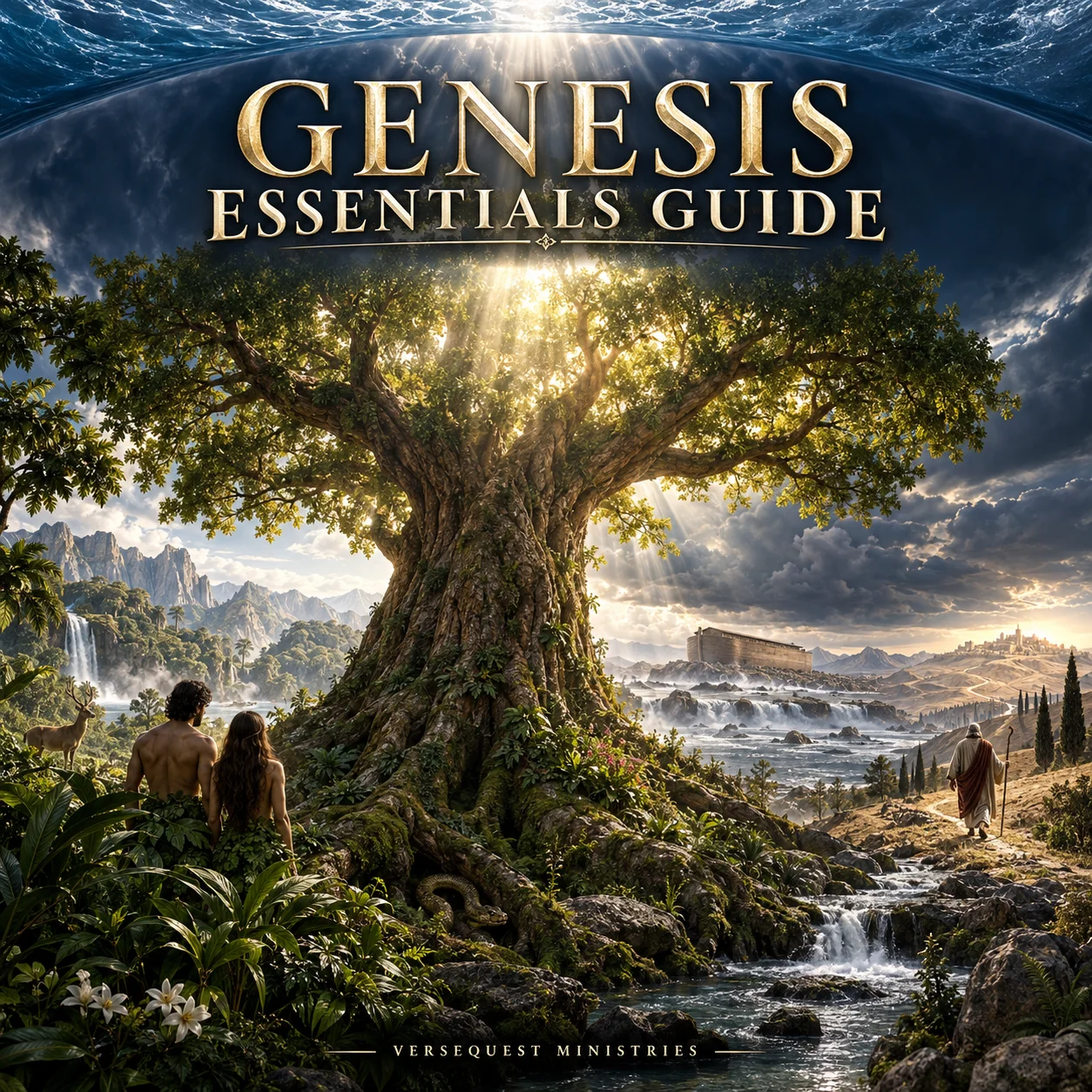 Genesis Essentials Guide: A Beginner’s KJV Guide to Creation, the Fall, the Flood, the Covenants, and the Birth of Israel