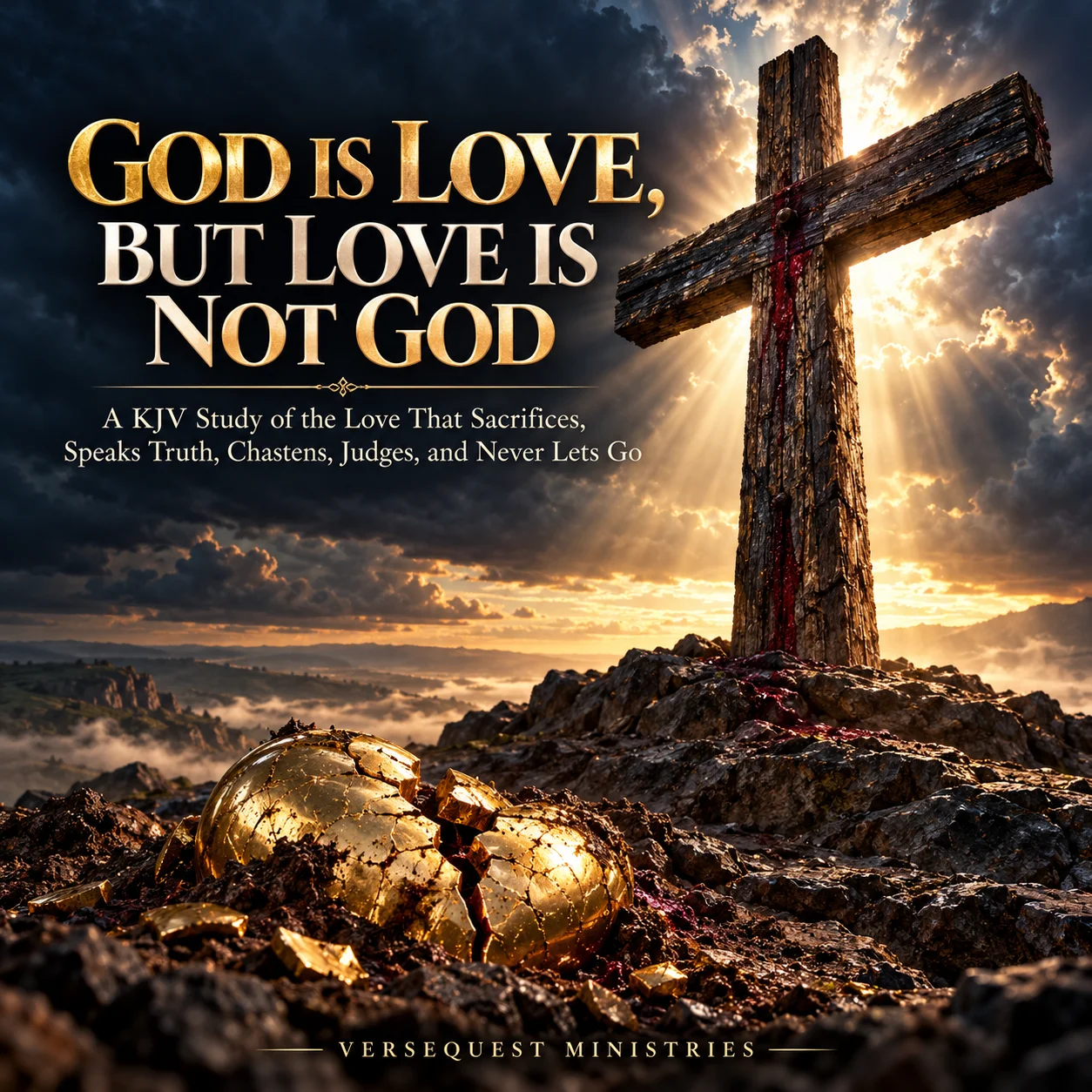 God Is Love, But Love Is Not God: A KJV Study of the Love That Sacrifices, Speaks Truth, Chastens, Judges, and Never Lets Go