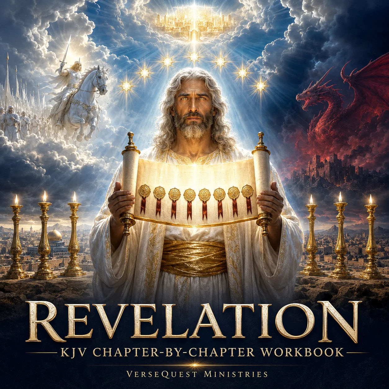 Revelation KJV Chapter-by-Chapter Workbook