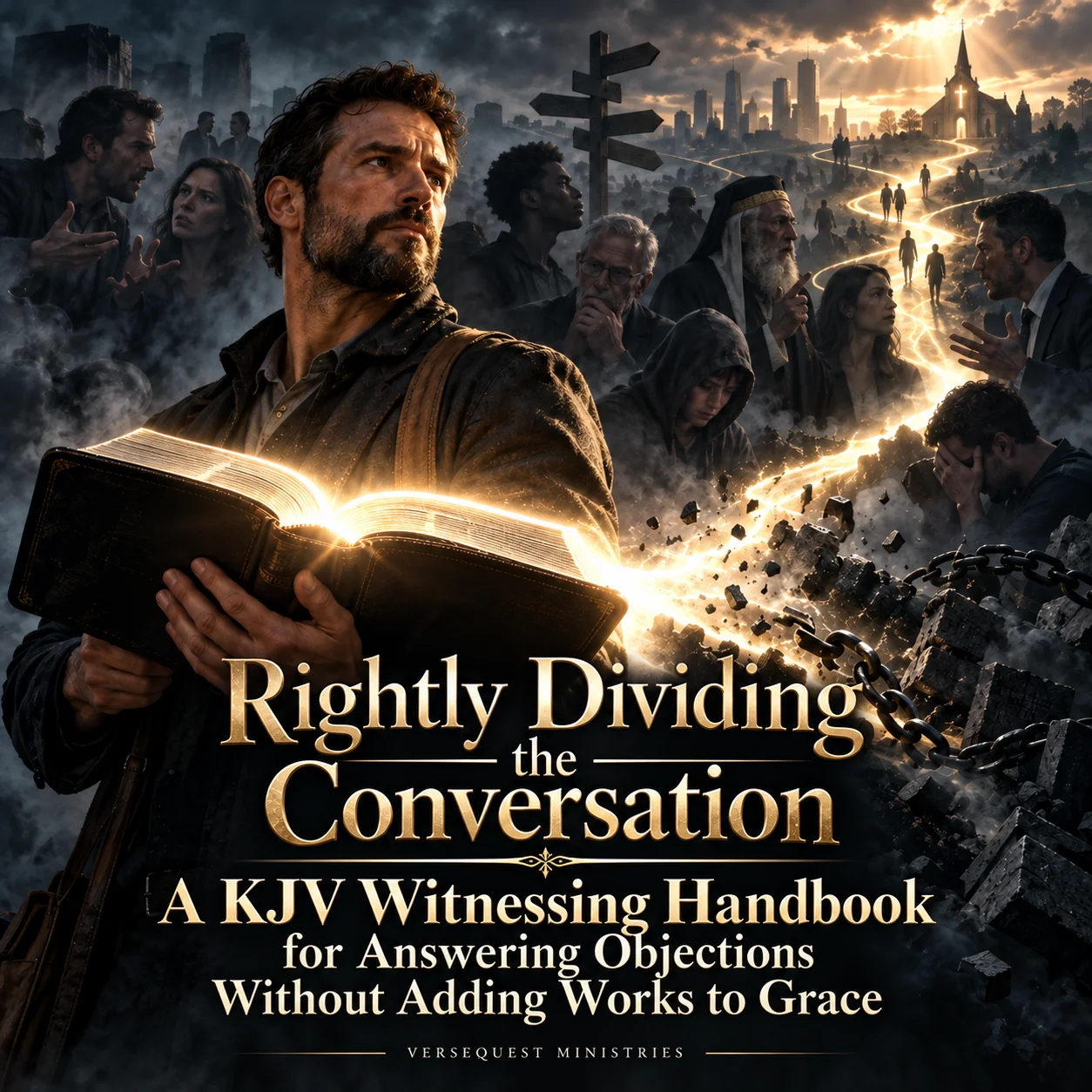 Rightly Dividing the Conversation: A KJV Witnessing Handbook for Answering Objections Without Adding Works to Grace