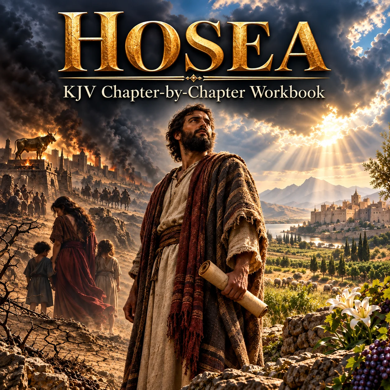 Hosea KJV Chapter-by-Chapter Workbook