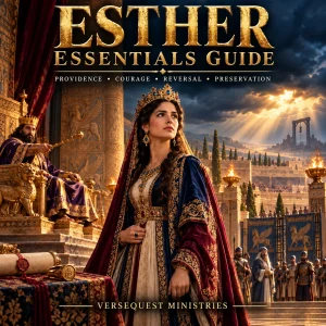 Esther Essentials Guide KJV Bible study on providence, courage, reversal, and Jewish preservation