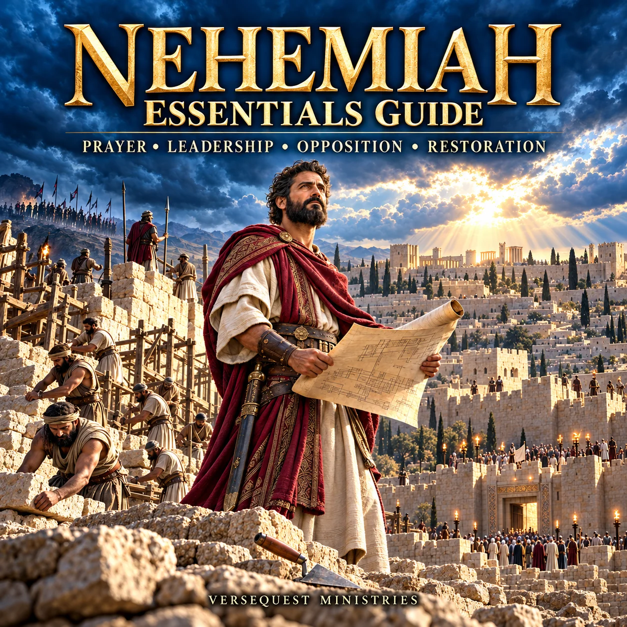 Nehemiah Essentials Guide — KJV Bible Study PDF