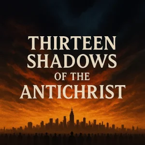 Thirteen Shadows of the Antichrist series cover image illustrating the rise of deception, end-times prophecy, and hope in the rapture of the Church.