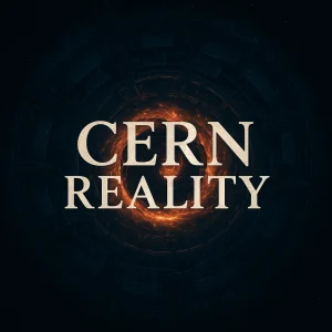 CERN Reality Series 1–9 PDF cover featuring tunnel artwork and prophetic theme, exposing CERN’s link to end-time Bible prophecy and spiritual deception.