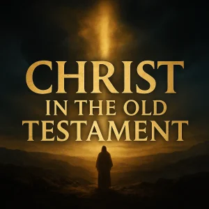 Cinematic image symbolizing Christ’s visible presence in the Old Testament — the eternal Son of God revealed before His birth in Bethlehem.