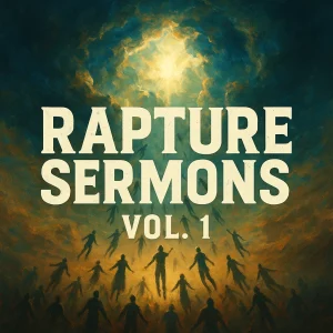 Rapture Sermons Vol. 1 cover showing a bright heavenly light breaking through clouds, symbolizing the Rapture and the blessed hope of Christ’s return.