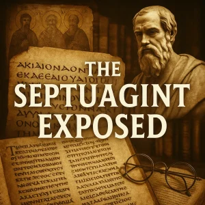 The Septuagint Exposed series image defending the King James Bible and exposing misuse of ancient texts against Scripture preservation