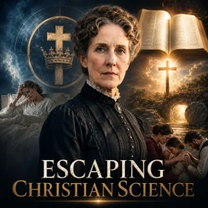 Escaping Christian Science Bible truth chart comparing doctrinal errors with KJV Scripture on incarnation, cross, resurrection, and salvation.