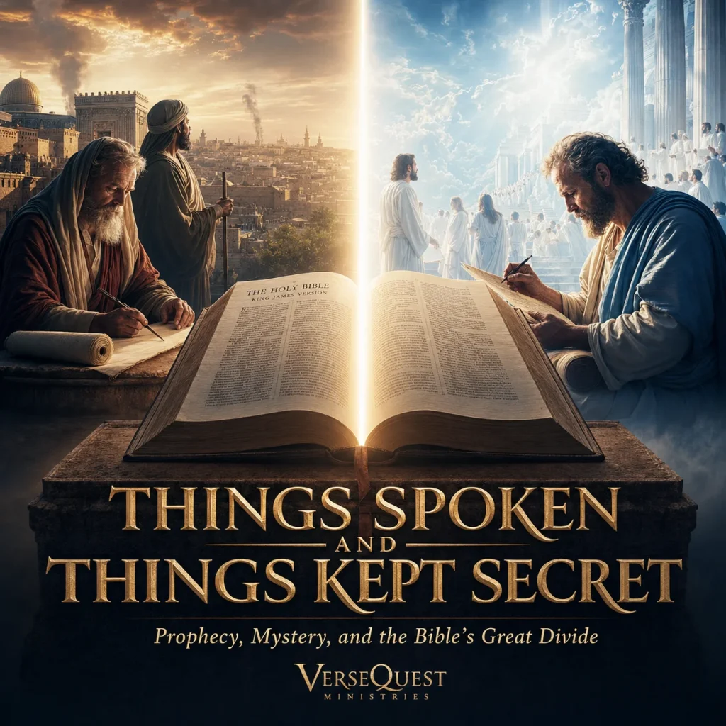 Things Spoken and Things Kept Secret: Prophecy, Mystery, and the Bible’s Great Divide