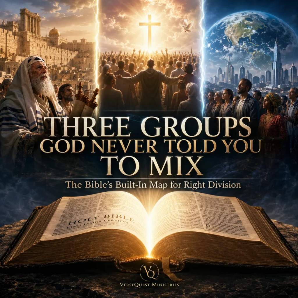 Three Groups God Never Told You to Mix: The Bible’s Built-In Map for Right Division