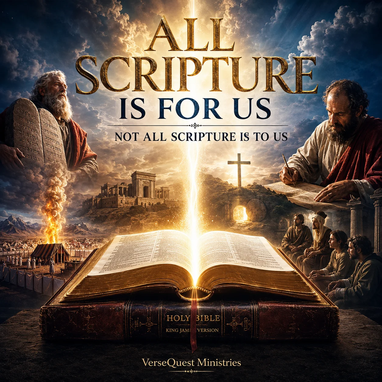 All Scripture Is for Us, Not All Scripture Is to Us – How Every Page Remains Profitable