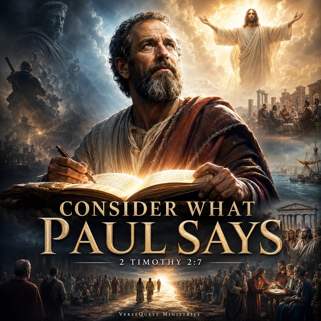 Consider What Paul Says – The Key to Church-Age Understanding