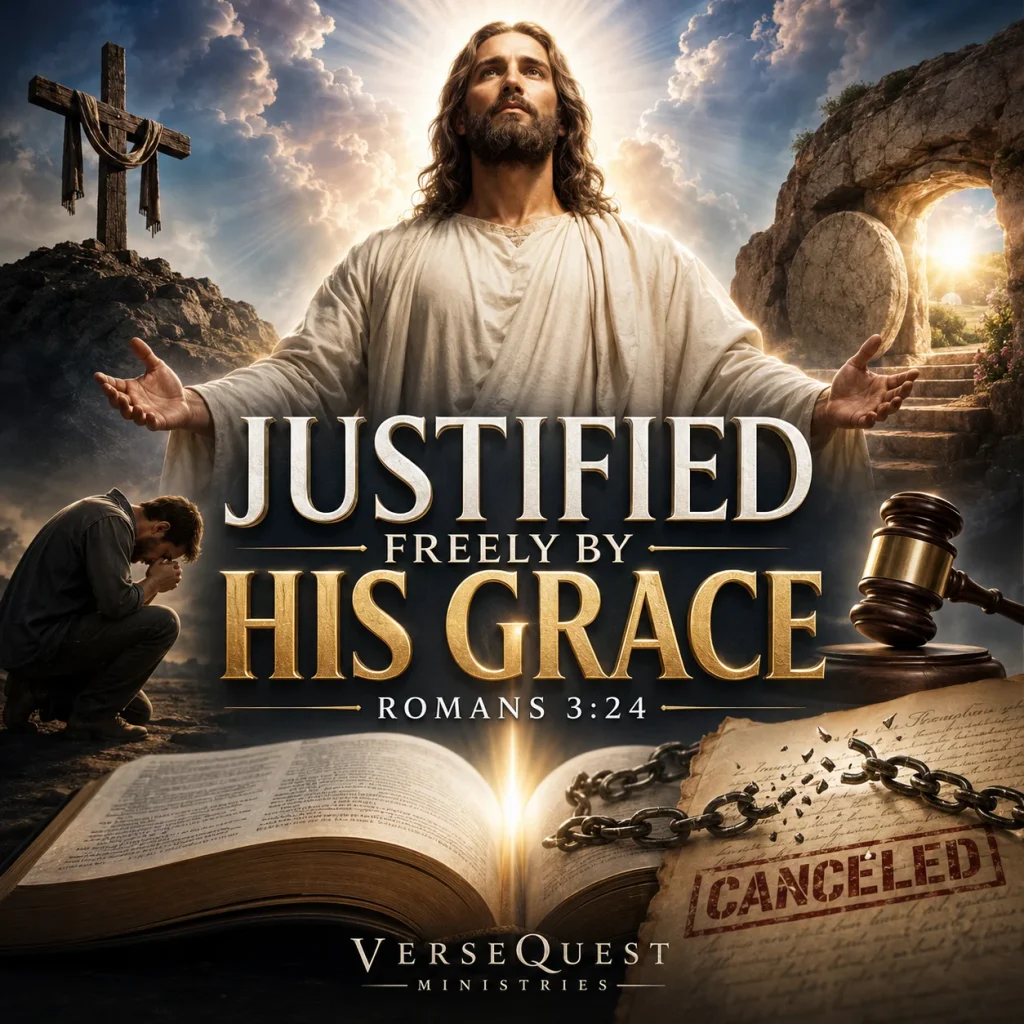 Justified Freely by His Grace – The Verdict Grace Gave