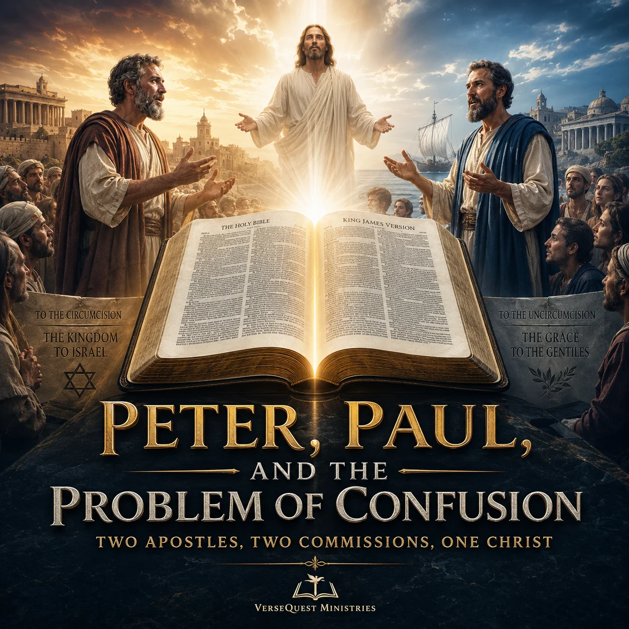 Peter, Paul, and the Problem of Confusion – Two Apostles, Two Commissions, One Christ