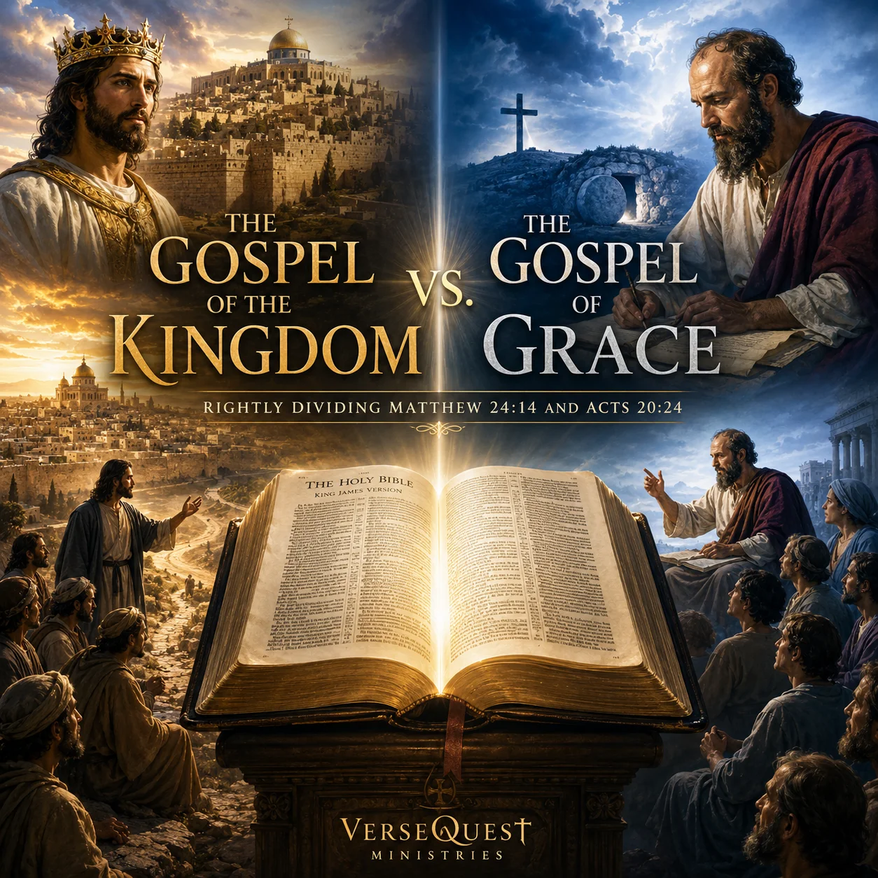 Two Gospels, One Christ: The Kingdom Message and the Gospel of Grace Rightly Divided