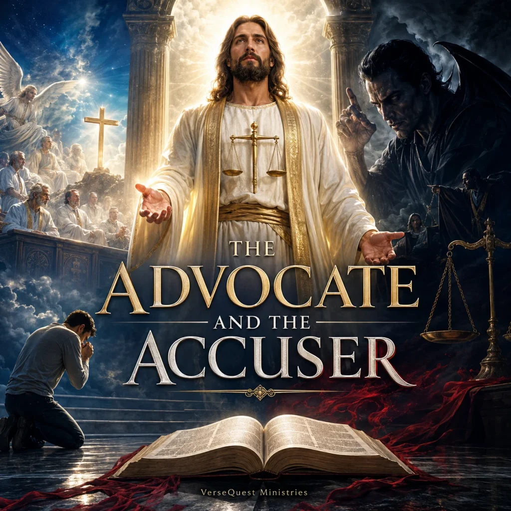 The Advocate and the Accuser – 1 John 2:1 Sermon Outline