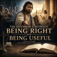 Biblical teacher helping others understand Scripture while contrasting harsh argument with patient instruction, illustrating 2 Timothy 2:24.