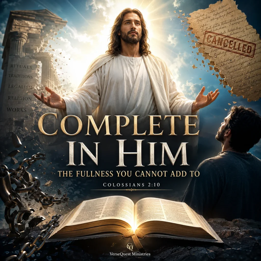 Complete in Him – Colossians 2:10 Sermon Outline