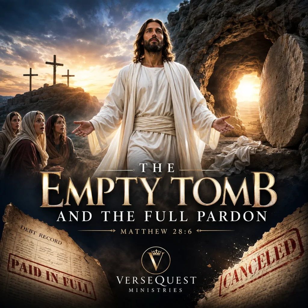 The Empty Tomb and the Full Pardon – He Is Risen, as He Said
