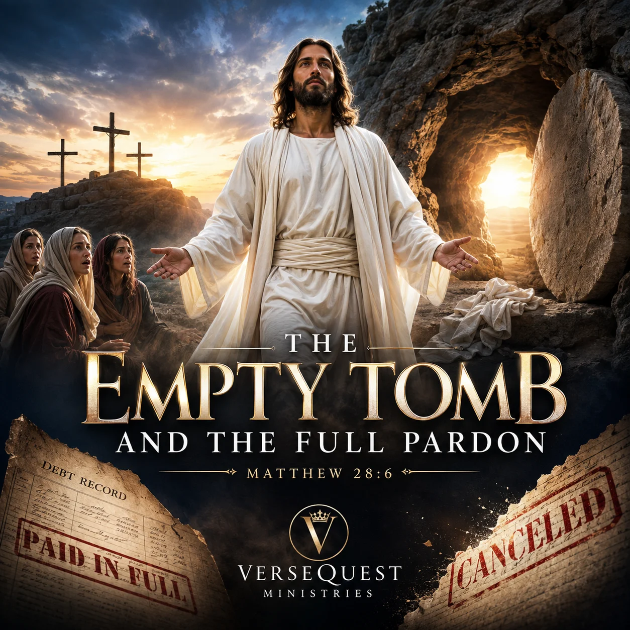 The Empty Tomb and the Full Pardon – He Is Risen, as He Said