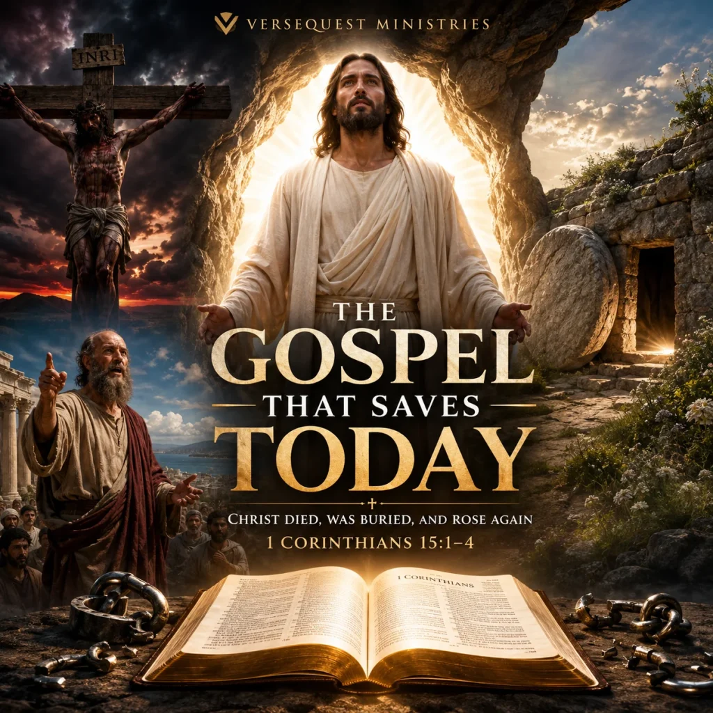 The Gospel That Saves Today – Christ Died, Was Buried, and Rose Again