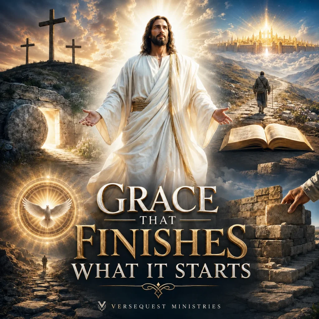 Grace That Finishes What It Starts – Philippians 1:6 Sermon Outline