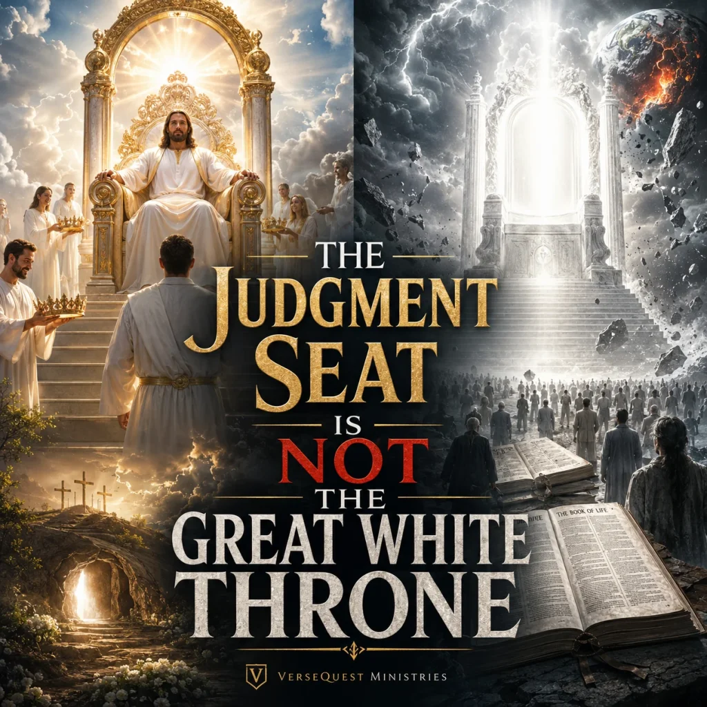 The Judgment Seat Is Not the Great White Throne – Sermon Outline