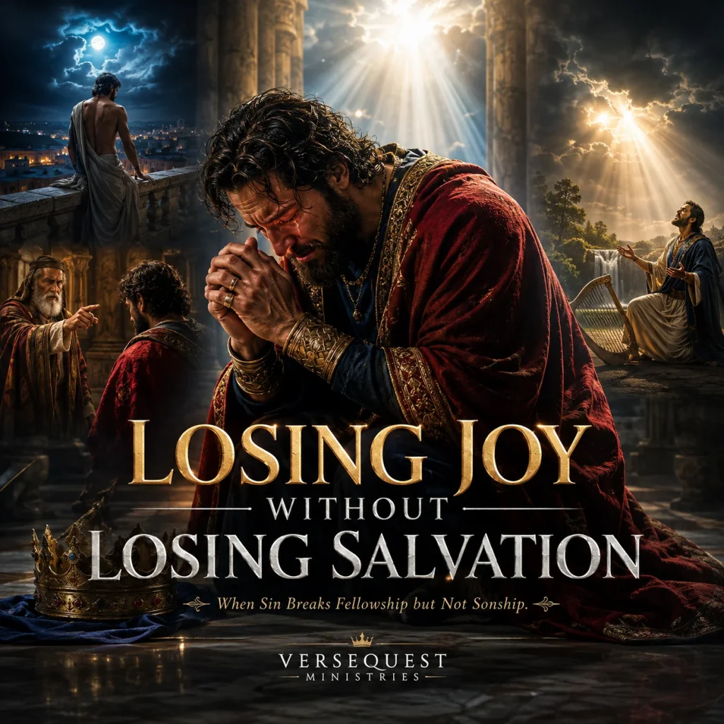 Losing Joy Without Losing Salvation – Psalm 51:12 Sermon Outline