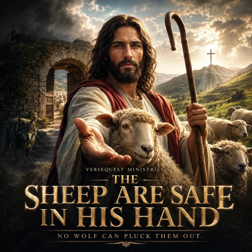 The Sheep Are Safe in His Hand – John 10:27–29 Sermon Outline