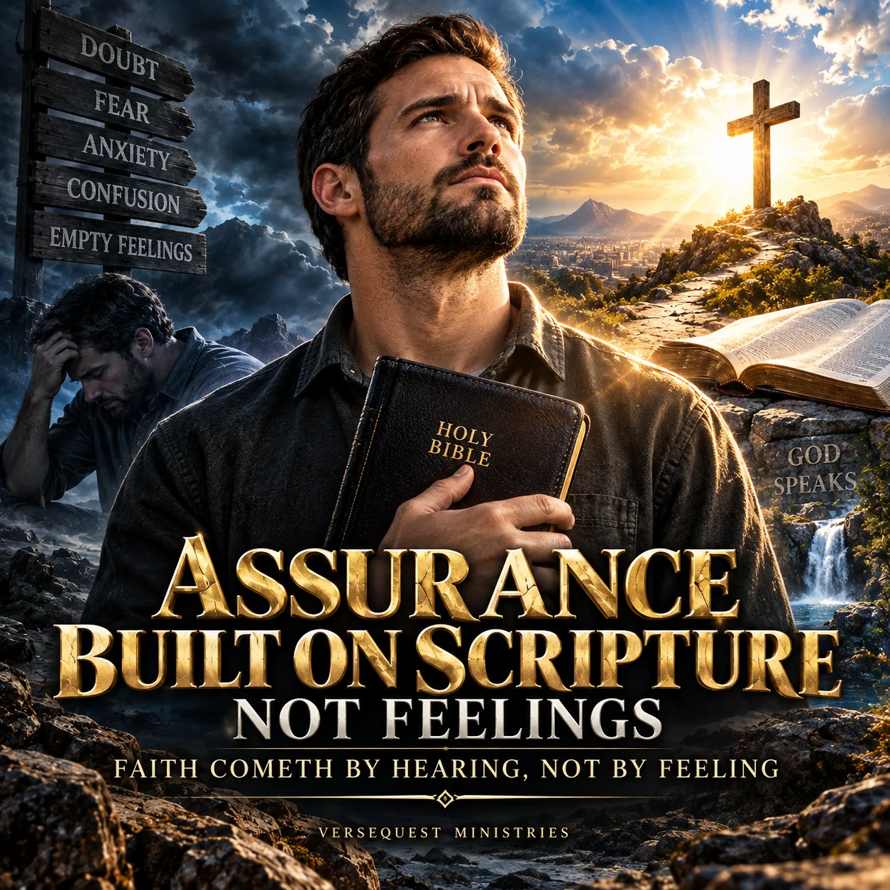 ssurance Built on Scripture, Not Feelings – Romans 10:17 Sermon Outline