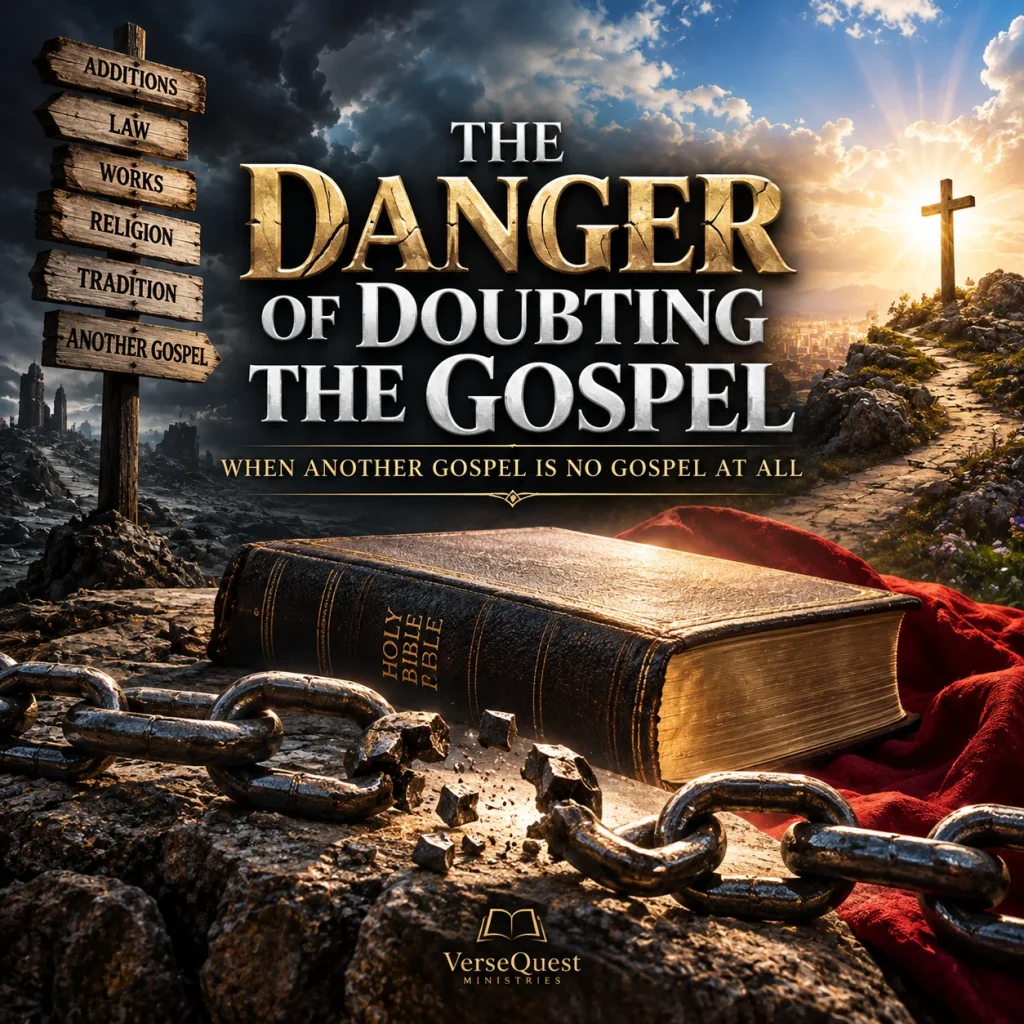 The Danger of Doubting the Gospel – Galatians 1:6–9 Sermon Outline