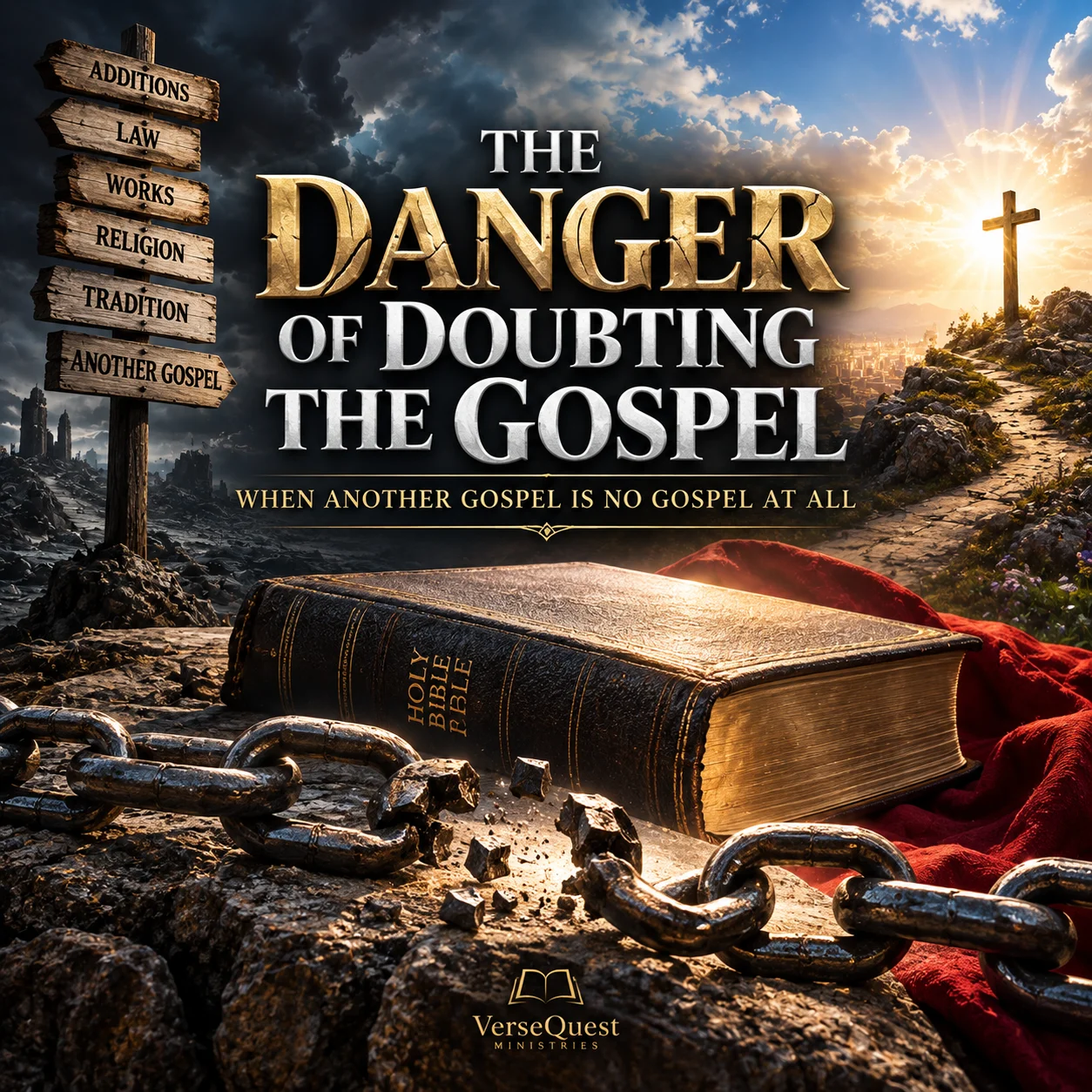 The Danger of Doubting the Gospel – Galatians 1:6–9 Sermon Outline