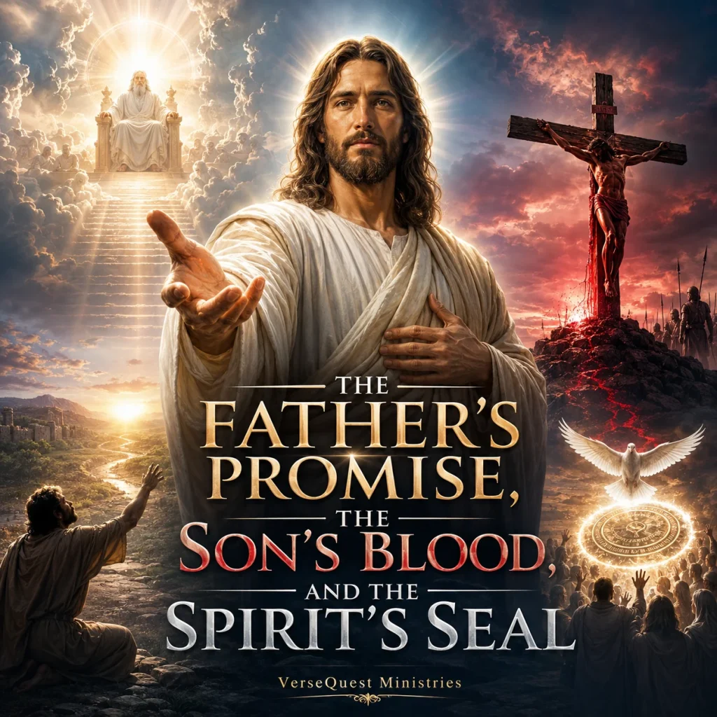 The Father’s Promise, the Son’s Blood, and the Spirit’s Seal – John 6:37–40 Sermon Outline