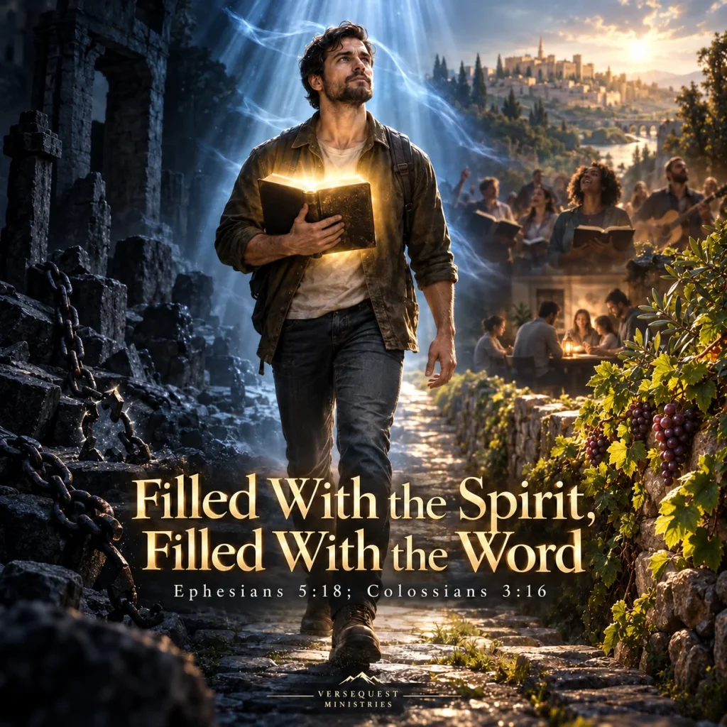Filled With the Spirit, Filled With the Word – Ephesians 5:18 & Colossians 3:16 Sermon Outline