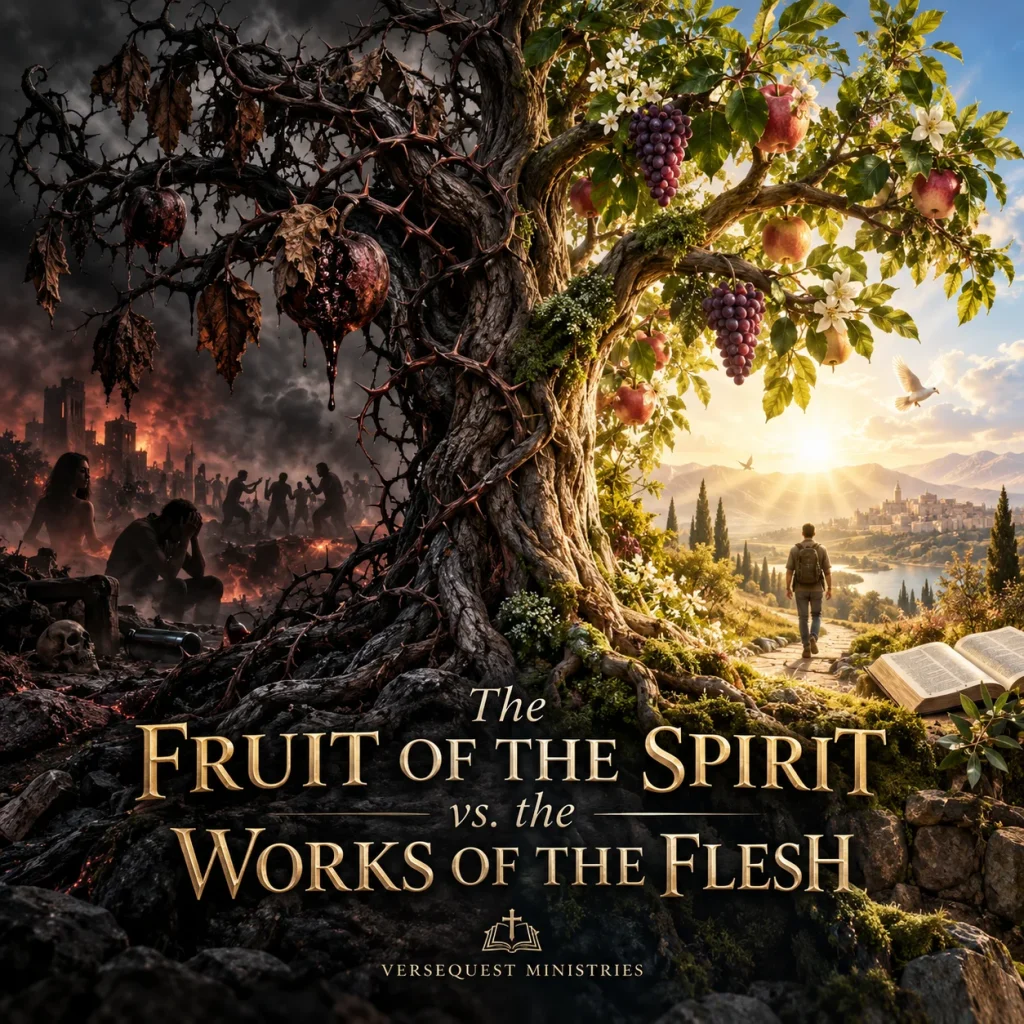 The Fruit of the Spirit vs. the Works of the Flesh – Galatians 5:19–23 Sermon Outline